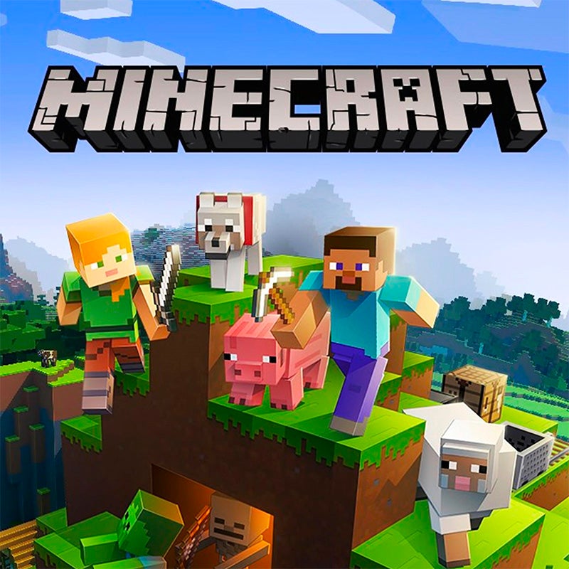 Minecraft — official-style key art from IGN